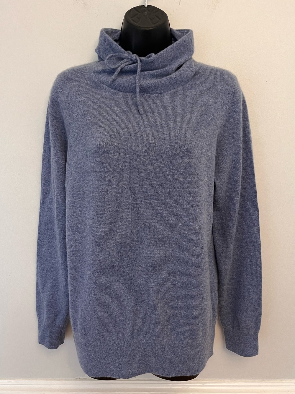 L.L. Bean Funnel Neck Cashmere Sweater, Size Medium